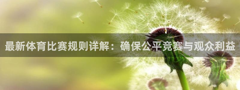 最新体育比赛规则详解：确保公平竞赛与观众利益