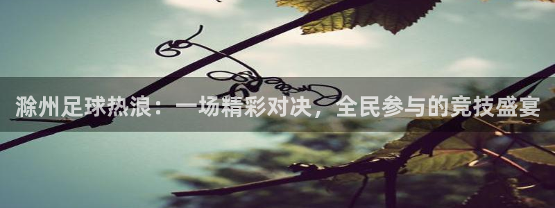滁州足球热浪：一场精彩对决，全民参与的竞技盛宴