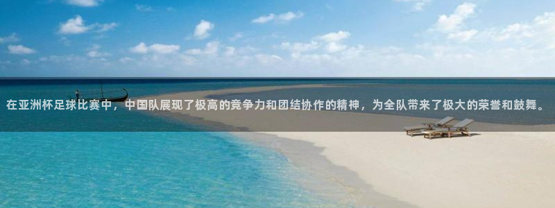 在亚洲杯足球比赛中，中国队展现了极高的竞争力和团结协作的精神，为全队带来了极大的荣誉和鼓舞。