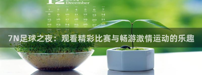 7N足球之夜：观看精彩比赛与畅游激情运动的乐趣